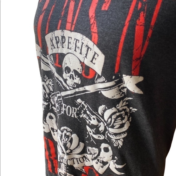 Guns N' Roses Mens Official Licensed Appetite For Destruction Skull  T-Shirt M - Picture 5 of 8